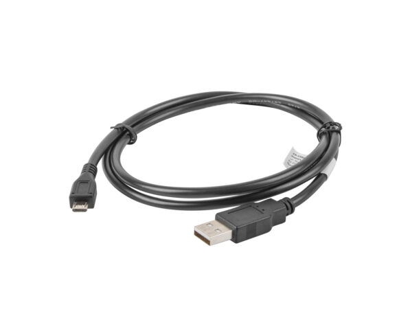 CA-USBM-10CC-0010-BK LANBERG Kabel USB 2.0 AM/Micro, 1m, černý
