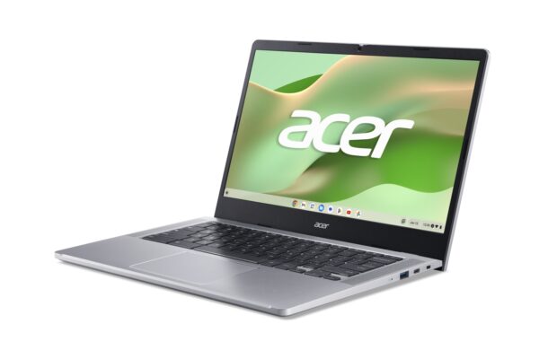 Acer Chromebook 314/CB314-4H-C3M0/N100/14"/FHD/4GB/128GB eMMC/UHD/Chrome/Silver/2R