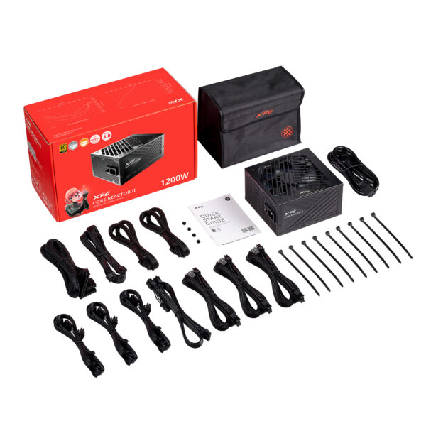 ADATA XPG CORE REACTOR II/1200W/ATX 3.0/80PLUS Gold/Modular/Retail