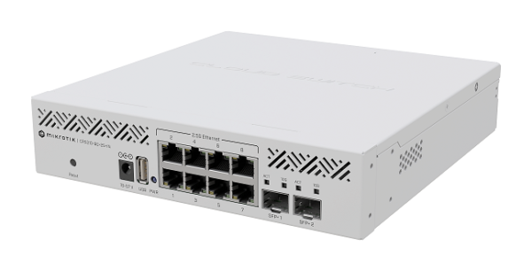 MikroTik CRS310-8G+2S+IN, Cloud Router Switch