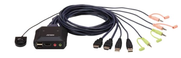 CS-22H_s ATEN 2-port 4K HDMI KVM USB mini