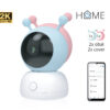 CS2_001main_2K iGET HOME Camera CS2 Baby - WiFi 2K IP kamera a chůvička, noční vidění, audio, 2x obal, teplota
