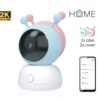 CS2_001main_2K-small_s-1 iGET HOME Camera CS2 Baby - WiFi 2K IP kamera a chůvička, noční vidění, audio, 2x obal, teplota