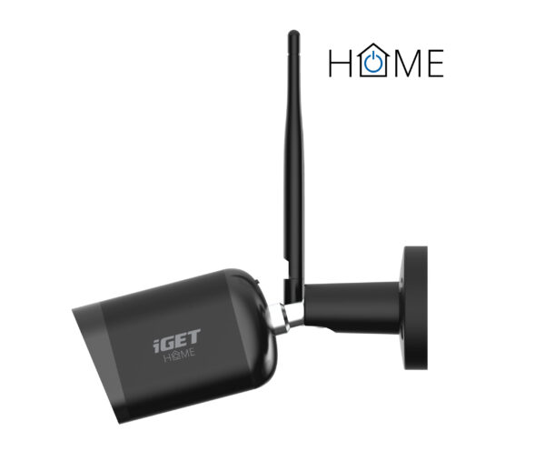 CS6_002 iGET HOME Camera CS6 Black - WiFi IP FullHD 1080p kamera, noční vidění, dvoucestné audio, IP65