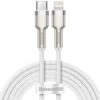 Baseus Datový kabel Cafule USB-C/Lightning PD 20W 2m bílý
