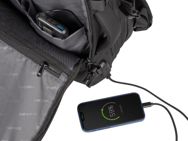 Camel-Pro-12 Brašna pro NB 17,3" Natec CAMEL PRO, černá