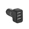 Natec nabíječka do auta CONEY, 2XUSB, 1XUSB-C, 84W
