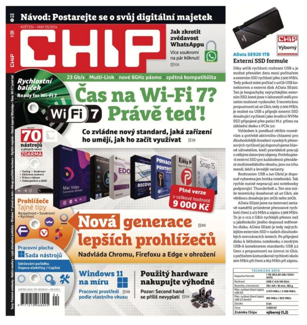 ADATA SE920/1TB/SSD/Externí/Černá/5R