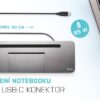 i-tec USB-C Metal Ergonomic 4K 3x Display Docking Station, PD 85W + i-tec Universal Charger 100W