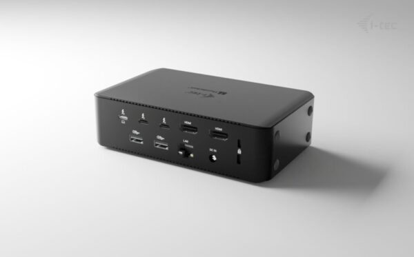 i-tec Thunderbolt5 Quattro Display Docking Station, 5x USB, 2.5 GLAN, Power Delivery 140W