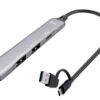 i-tec USB-A/USB-C Metal HUB 1x USB-C 3.1 + 3x USB 2.0