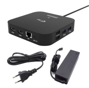 Clipboard01c_s-1 i-tec USB-C Dual HDMI Docking Station with Power Delivery 100W + i-tec Universal Charger 100W