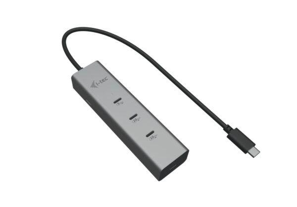 Clipboard01m_s i-tec USB-C Charging Metal HUB 5port with USB-C video 8K, Power Delivery 85W
