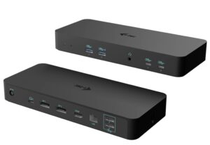 Clipboard01qq_s-1 i-tec USB-C Intelligent Triple Display Docking Station, Power Delivery 100W