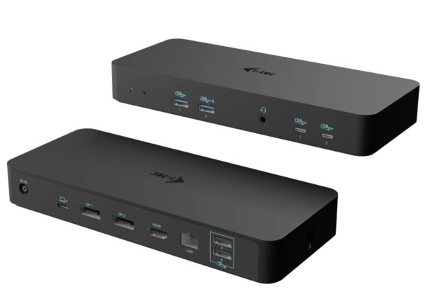 i-tec USB-C Intelligent Triple Display Docking Station, Power Delivery 100W