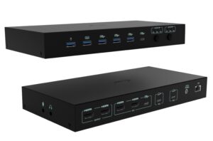 Clipboard01x_s-1 i-tec USB-C KVM Docking station for 3 Hosts, Dual Display, 2x Power Delivery (1x 92W/2x 65W)