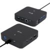 Clipboard02c i-tec USB-C DP Dual HDMI Docking Station, Power Delivery 100W