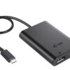 i-tec USB-C Dual 4K/60Hz (single 8K/30Hz) DP Video Adapter