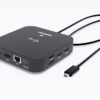i-tec USB-C Dual HDMI Docking Station, Power Delivery 100W