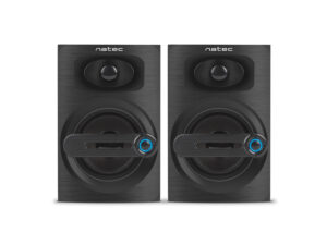 Natec reproduktory COUGAR/Stereo/6W/Černá