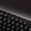 Logitech K270/Bezdrátová USB/CZ-SK layout/Černá