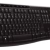 Logitech K270/Bezdrátová USB/CZ-SK layout/Černá
