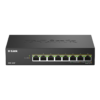D-Link DMS-108P/E, 8x 2.5G PoE, Unmanaged Switch, Metal