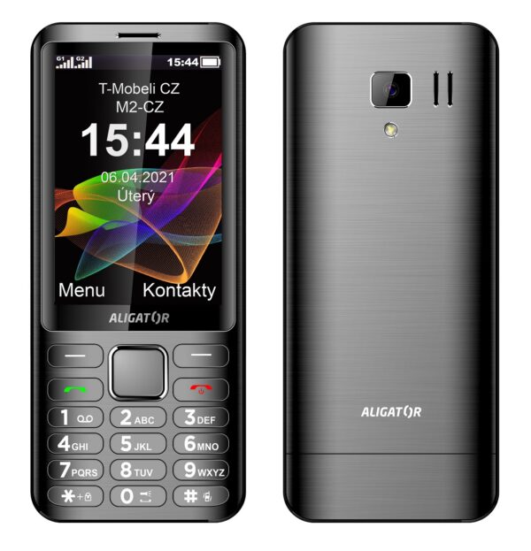 D950sed_s-1 ALIGATOR D950 Dual sim antracit