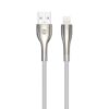 DATUSBLI24ASLFOWH_s Kabel Forever Sleek USB/Lightning 1m 2,4A bílý