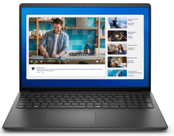 Dell 16/DC16250/5-120U/16"/WUXGA/8GB/512GB/UHD/W11P/Black/3R NBD