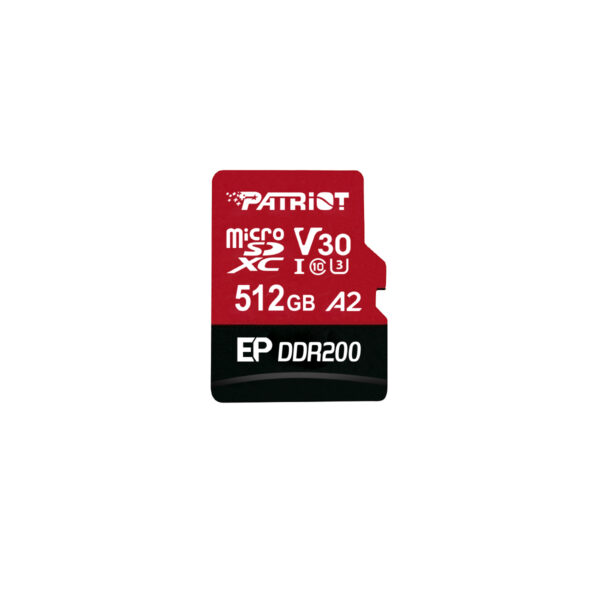 DDR200-512 Patriot EP DDR200 + čtečka/Micro SDXC/512GB/UHS-I U3 / Class 10