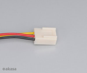 DFS802512H_g03 přídavný ventilátor Akasa 80x80x25 black OEM H