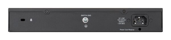 D-Link DGS-1100-24PV2 24-port Gigabit Smart switch, 12x GbE PoE+, PoE 100W