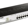 D-Link DGS-1210-08P Smart PoE switch, 8x GbE PoE+, 2x SFP, PoE 65W, fanless