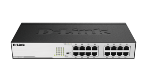 DGS1016DH1ImageLFront D-Link DGS-1016D 16x10/100/1000 Desktop Switch