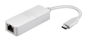 DUB_E130_1 D-Link DUB-E130 USB-C to Gigabit Ethernet Adapter