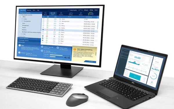 Dell  MS5320W/Kancelářská/Optická/Pro praváky/1 600 DPI/Bezdrátová USB/Černá