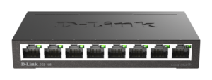 D-Link DGS-108 kovový 8-port 10/100/1000 Switch