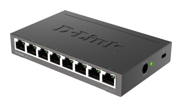D-Link DGS-108 kovový 8-port 10/100/1000 Switch