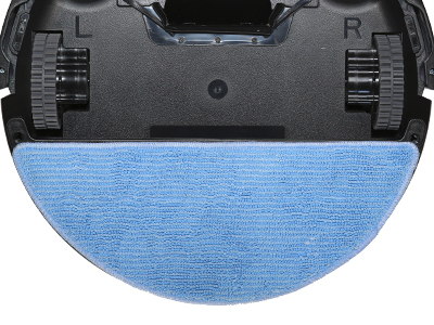 EVOLVEO RoboTrex H6, robotický vysavač, stírání vodou, nabíjecí stanice, černý