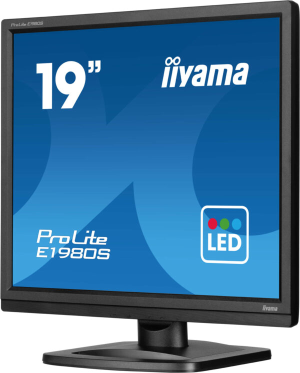 iiyama ProLite/E1980S/19"/TN/1280x1024/75Hz/3ms/Black/3R