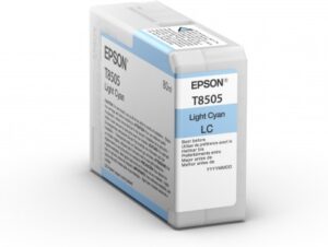 EC13T850500_s Epson Singlepack Photo Light Cyan T850500 UltraChrome HD ink 80ml