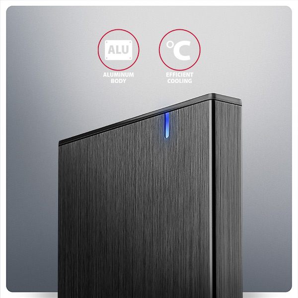 AXAGON EE25-XA6C, USB-C 5Gbps - SATA 6G, 2.5" kovový ALINE box