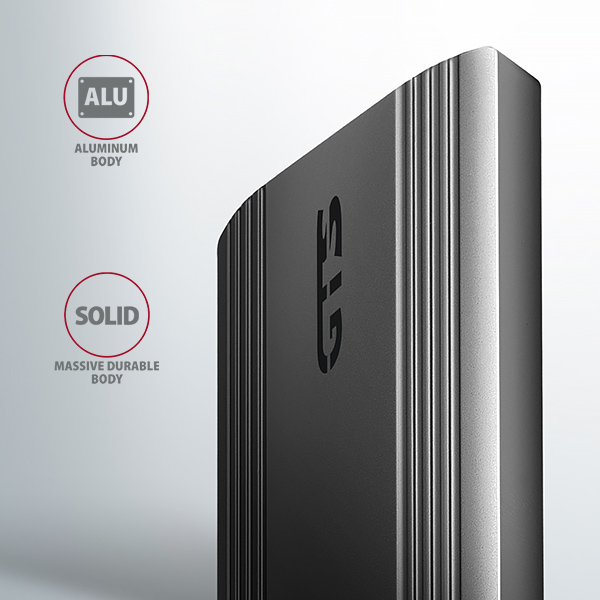 EEM2-GTS2-04_detail-600 AXAGON EEM2-GTS2, USB-C 10Gbps - M.2 NVMe & SATA SSD kovový THIN box, bezšroubkový