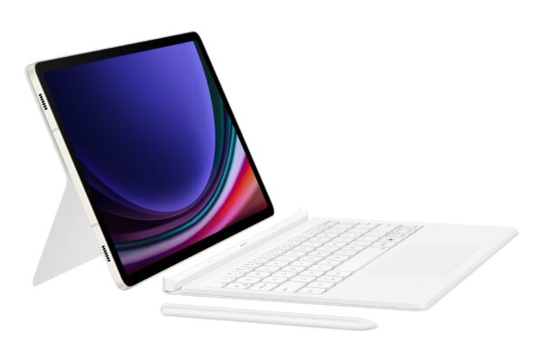 Samsung Ochranný kryt s klávesnicí a touchpadem pro Tab S9/S9 FE/S10 FE White