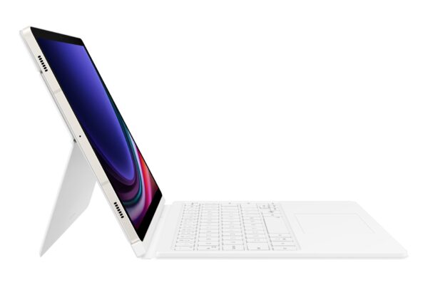 Samsung Ochranný kryt s klávesnicí a touchpadem pro Tab S9/S9 FE/S10 FE White