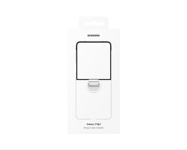 Samsung Zadní kryt s držákem na prst Flip7 Transparent