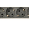 Gembird PDU 8 schucko, C14, 1U, 10 A, 3m