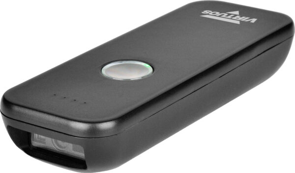 CCD 2D čtečka Virtuos HW-856A mini, bezdrátová, BT, USB-C, kapesní, černá