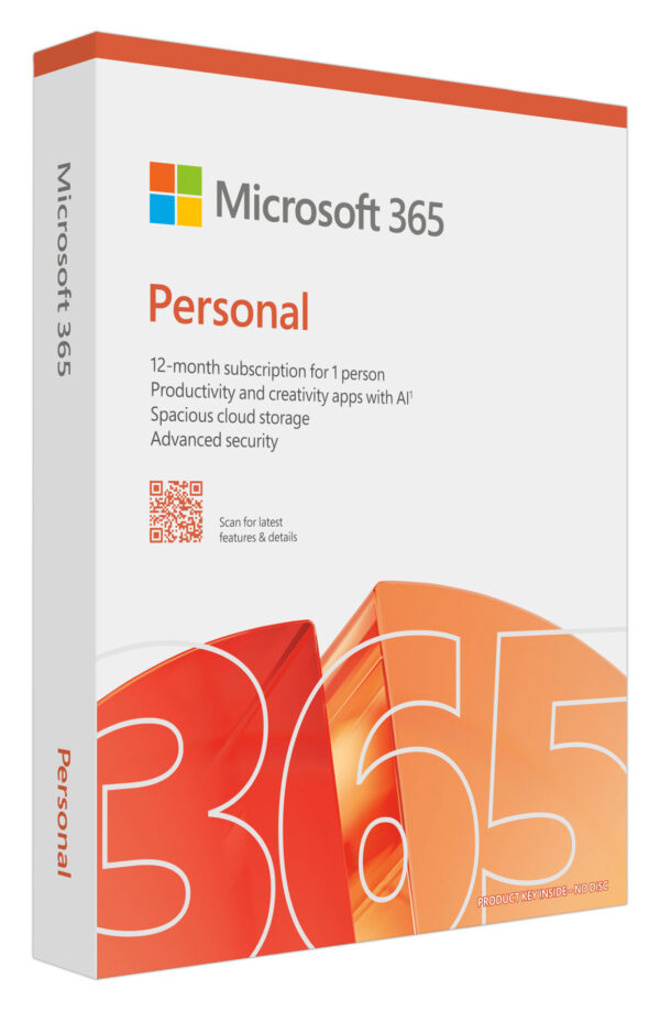 Microsoft 365 Personal FY25H2 Mac/Win, 1rok, Eng